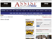 Tablet Screenshot of news.assisionline.com